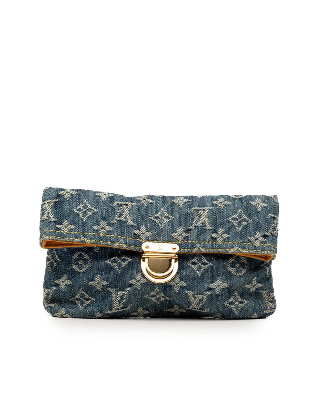 Louis Vuitton Denim Pochette Plate Pre- #346765L13B